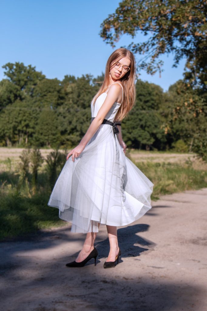 sesja urodziny fotografia portretowa portret plener Rydzyna park pałac